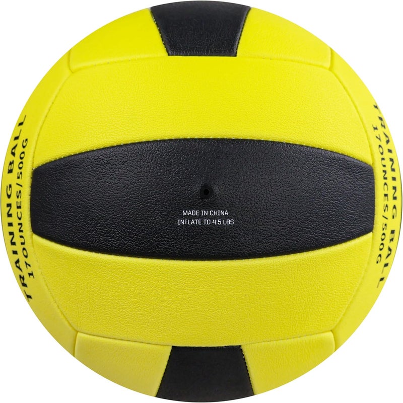 RUN2PEAK Setter Training Volleyball Official Size 5 Volleyballs Heavy Weight Ball PU Practice Volley Balls for Indoor Rebounder Equipment Setters Weighted Volleyball Setting Trainer - Image 3